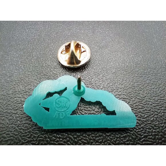 2015 Kentucky Derby Festival Pegasus Pin Collectible Lapel Pin Teal & Red Design - Picture 11 of 13